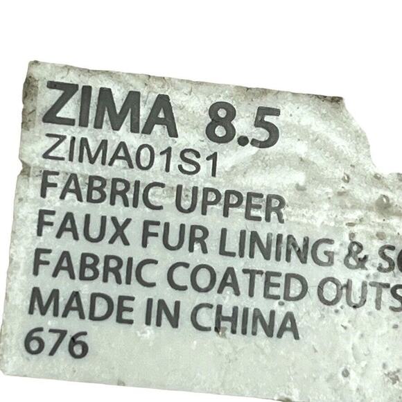 Steve Madden Zima Womens Black Sherpa Lined Slip On Mules Loafers Shoes sz 8.5 - Picture 16 of 16